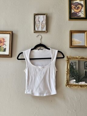 Zara Scoop Neck Tank Top